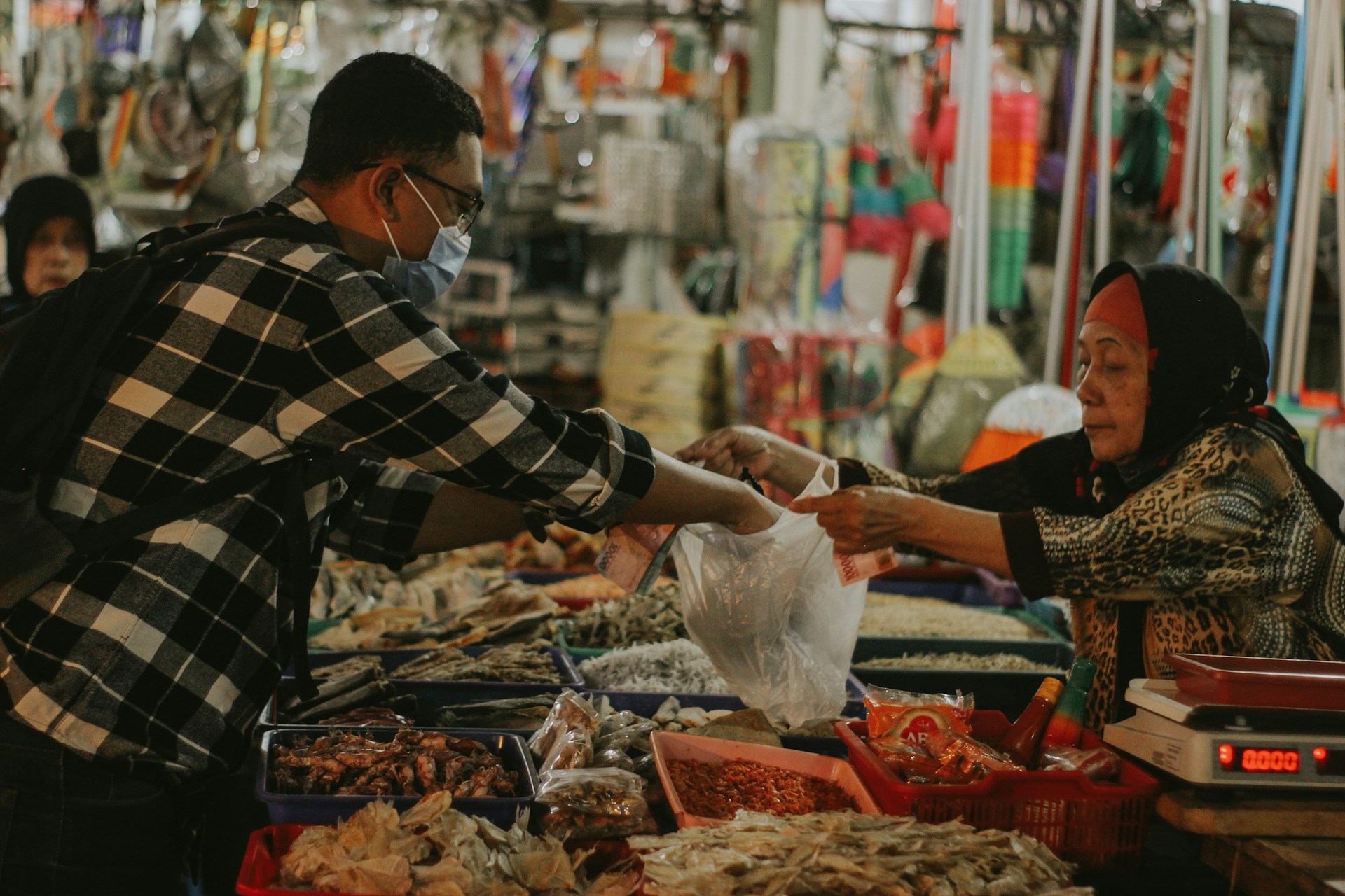 Pasar tradisional Indonesia